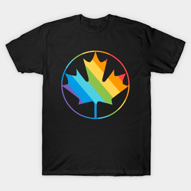 Lgbt Canada Pride T-Shirt by Cartel